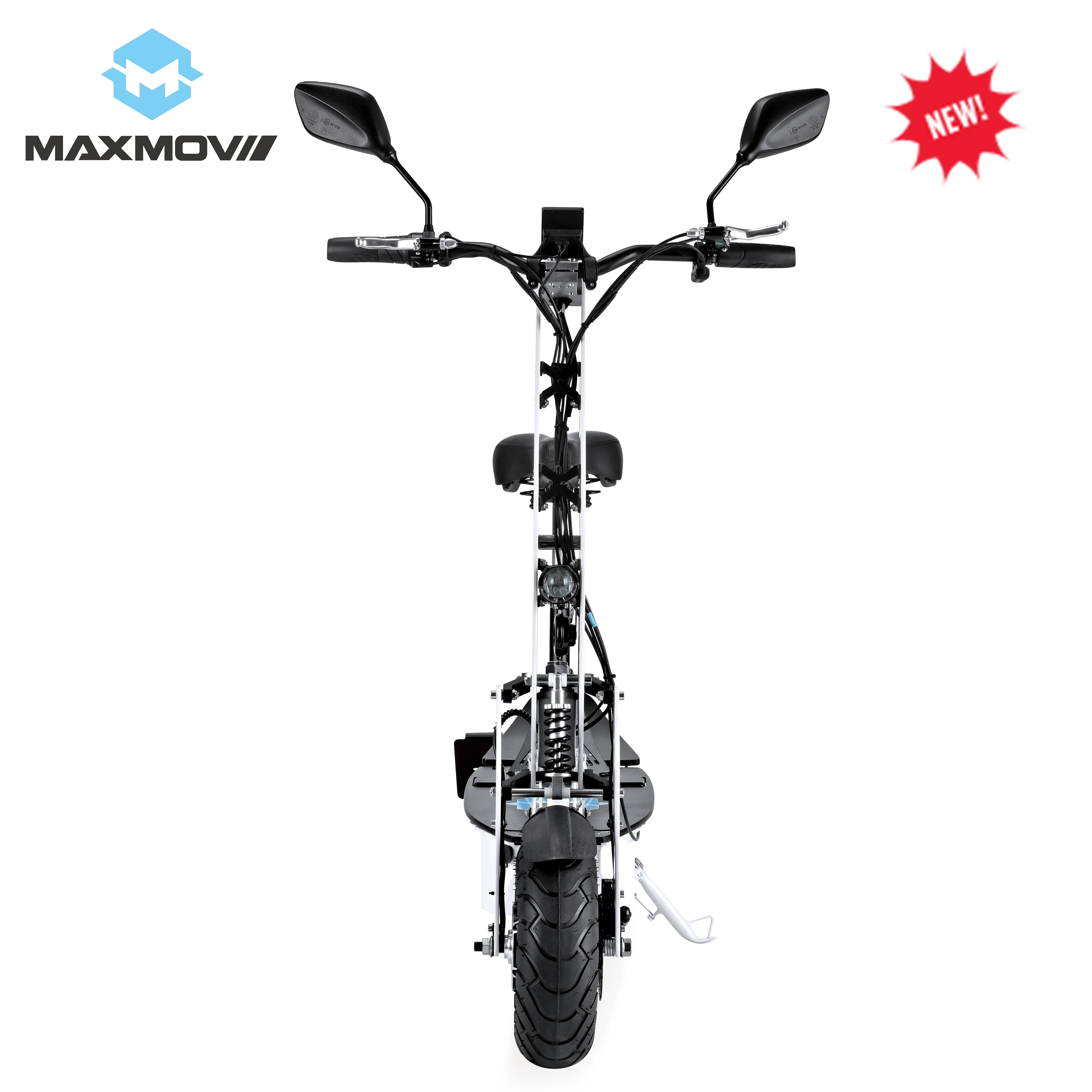 Perfect E-mark 1000w Hub Motor Two Wheel Chopper Foldable Electric Scooter Germany with removeable seat 5