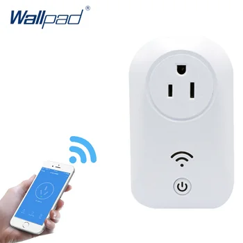 

2019 Hot Sale Wifi Socket 15A+Timer US Wifi Socket Plug Outlet Smart Home Remote Wireless Controls for Iphone Ipad Android Ios