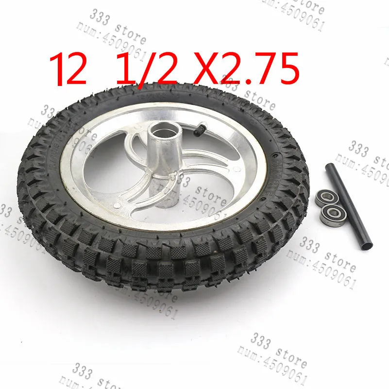 49cc мотоцикл 12 1/2x2,75 12,5x2,75 внутренняя камера колеса с ступицы колеса для мини шина для кроссового мотоцикла MX350 MX400 скутер