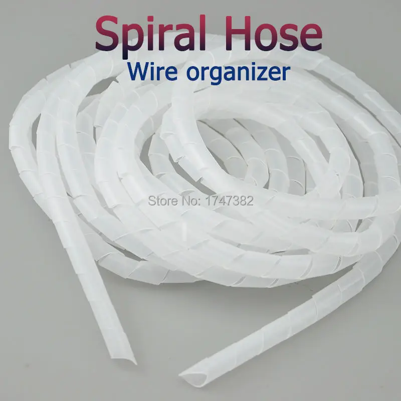 Details about   Expo 22230-10m 1.5-10mm clear plastic wiring roller spiral show original title 