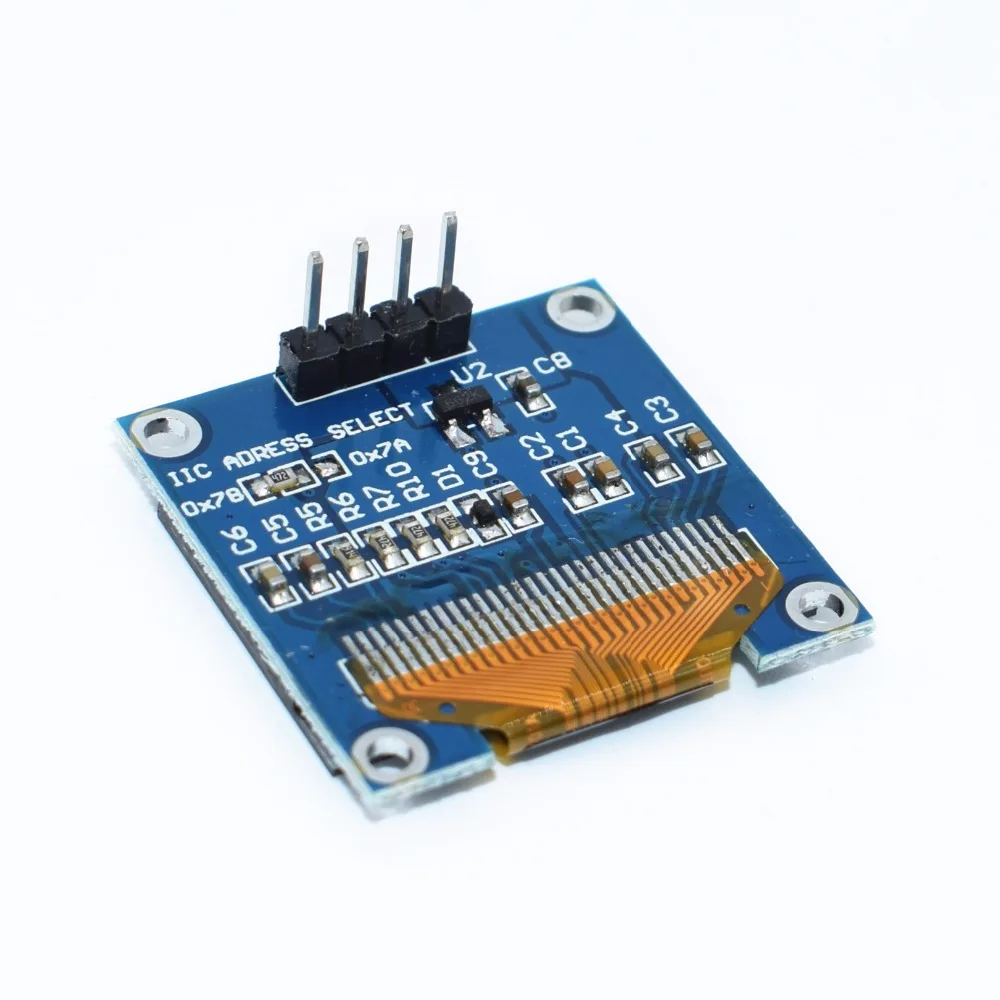 10 шт. 4pin 0,9" белый/синий/желтый/синий/0,96 дюймов O светодиодный 128X64 O светодиодный ЖК-дисплей светодиодный Дисплей модуль 0,96" IIC I2C общаться для arduino