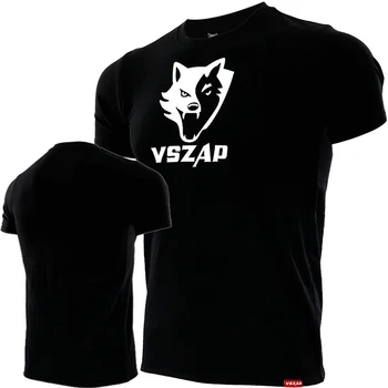 

VSZAP Fitness Breathable Wolf Jerseys Muay Thai MMA Boxing Team T Shirts Running Gym Tees Fighting