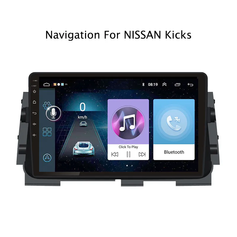 

10.1inch Android 9.0 Car Radio GPS Navigation Multimedia Stereo DVD Player for Nissan kicks 2017-2018
