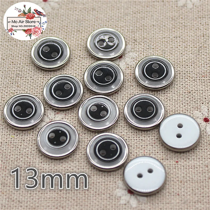13mm 2 hole plastic button for shirt,sewing button,garment accessories
