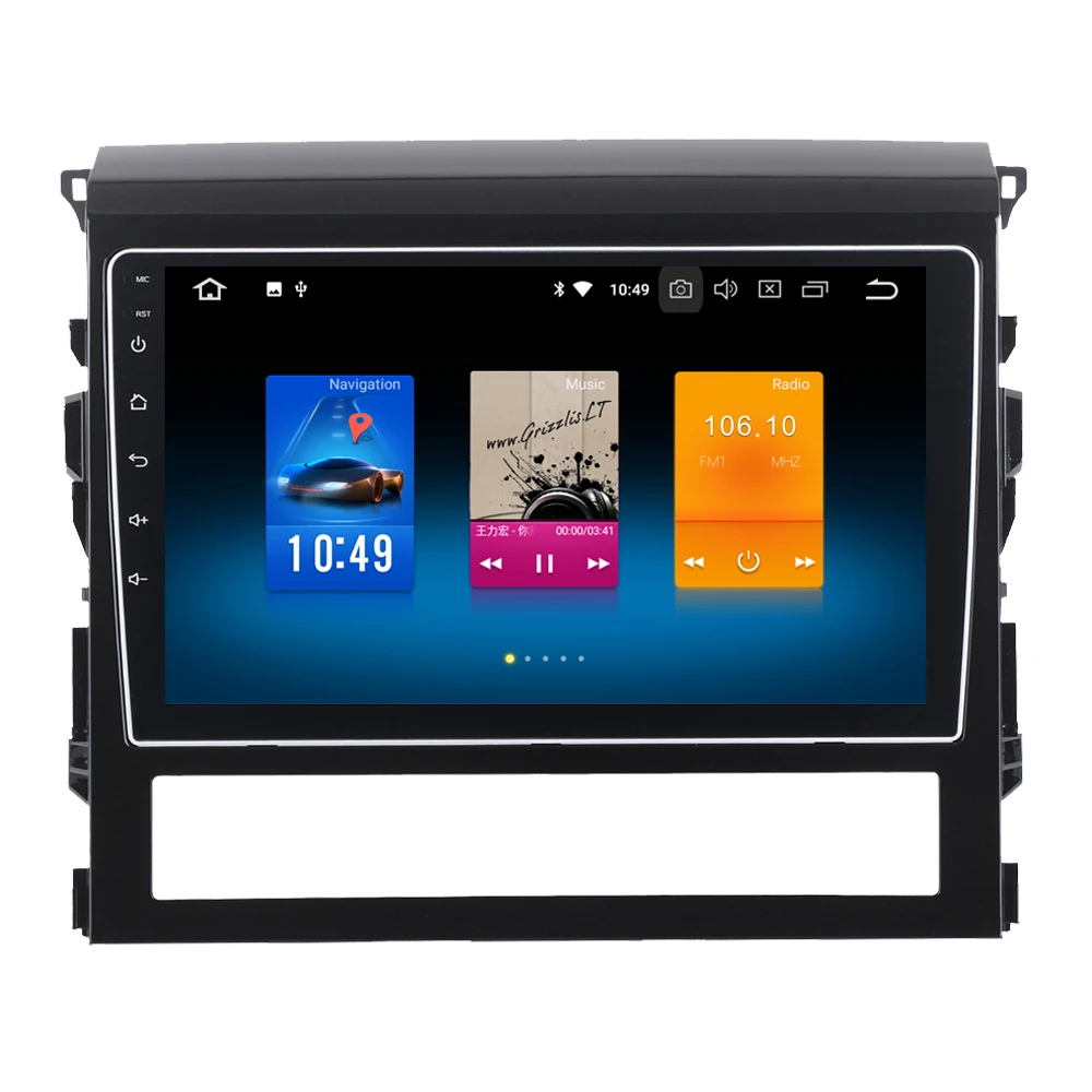 Clearance RoverOne Car Multimedia Player For Toyota Land Cruiser 2016 Android 9.0 Octa Core 9