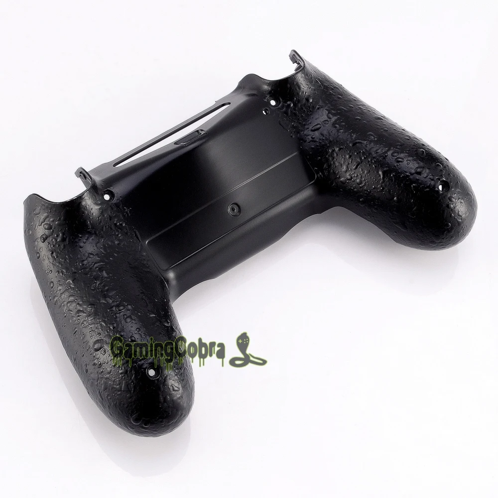 Тиснёный черный удобная задняя часть Корпус Крышка для PS4 тонкий поляризационный фильтр Pro игровой контроллер JDM-040 JDM-050 JDM-055# SP4BR01