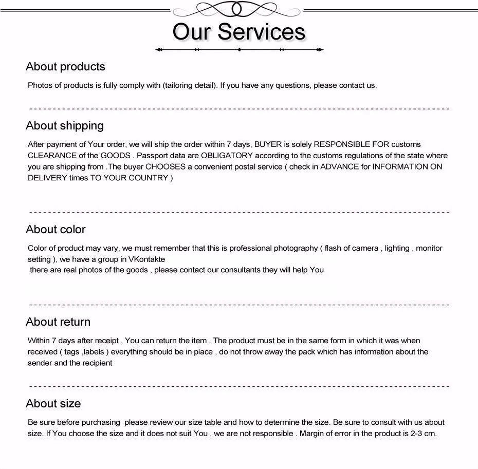services