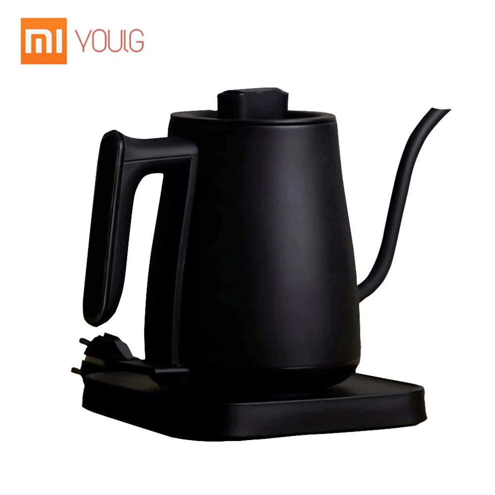 

Xiaomi YOULG Water Kettle Electric Coffee Pot Instant Heating Temperature Control Auto Power-off Protection Wired Teapot 220V