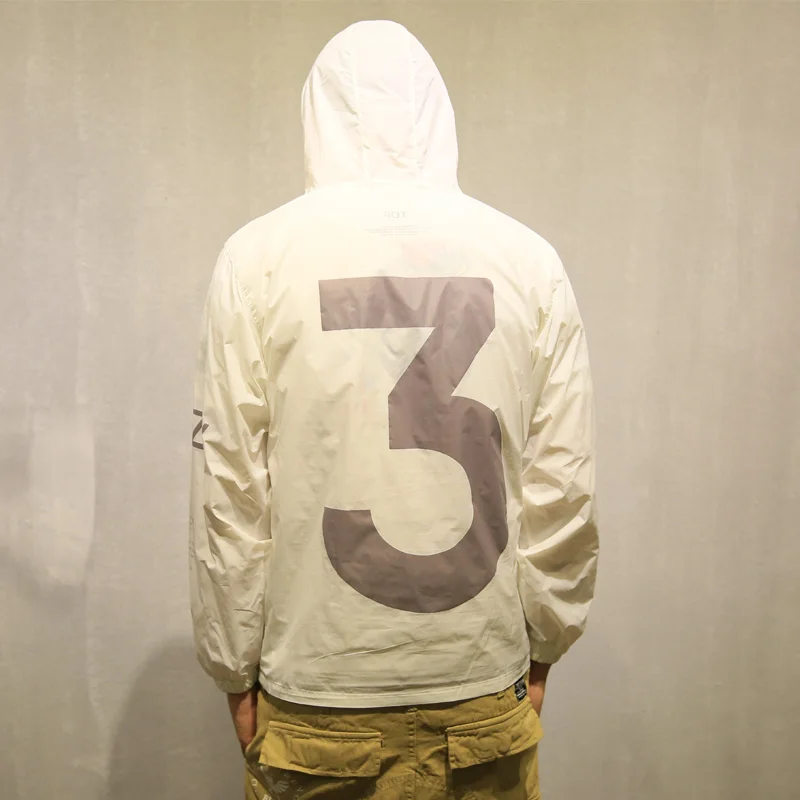 Тур Сезон 3 ветровка модная куртка для мужчин Y-3 логотип с буквенным принтом мужская Тонкая Повседневная одежда