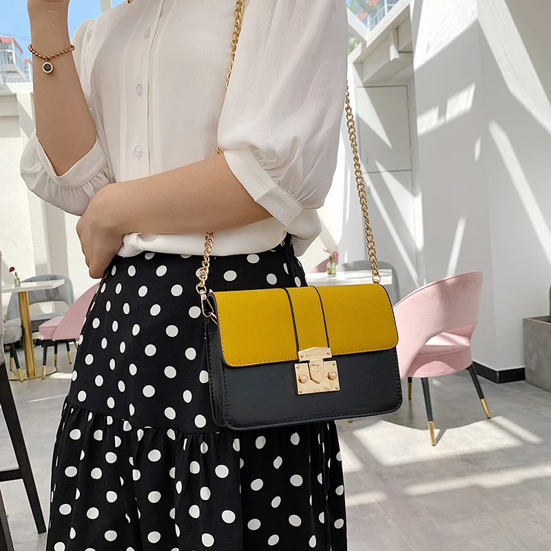 

Fashion high quality pu leather Women Handbag Casual Female Shoulder Crossbody Bags Small Square Messenger Bag