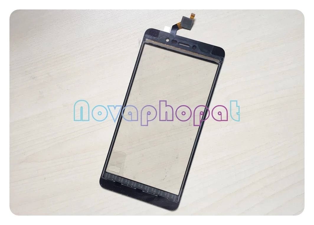 Novaphopat 5 дюймов черный/сенсорный экран в золотом цвете для Wiko lenny 4 plus сенсорный