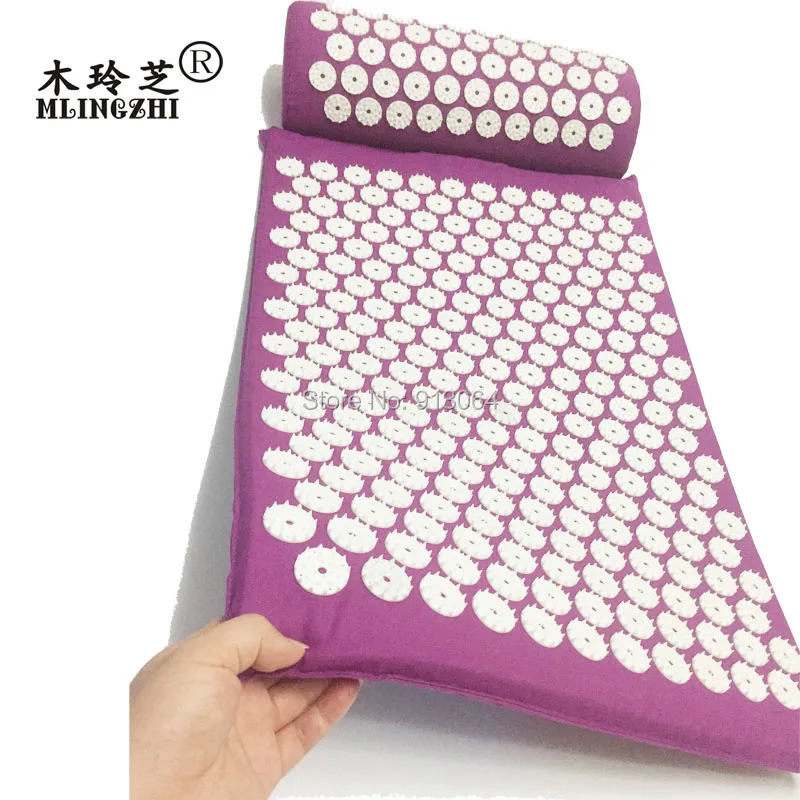 Massage acupuncture effective relief back pain massage neck pain pillow mat for Dropshipping Massage acupuncture effective relief back pain massage neck pain pillow mat for Dropshipping