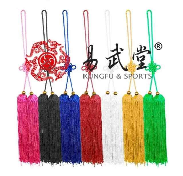 

[yiwutang]Martial Arts Products, high quality kung fu sword tassel, Chinese traditional short tai chi sword tassel