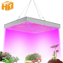 Светодиодный светильник для выращивания растений, 45 Вт, AC85~ 265 В, полный спектр, светодиодный, для теплиц, растений, гидропоники, цветочные панели для выращивания растений