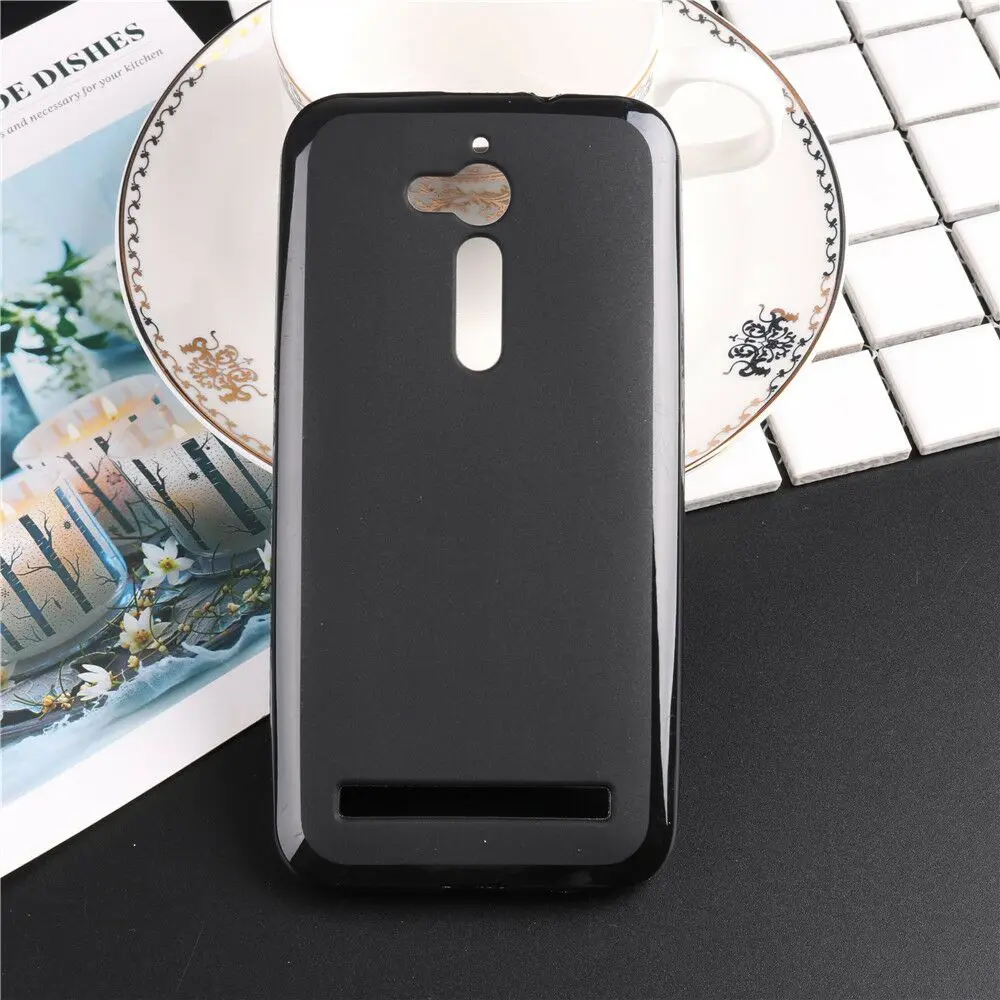 Мягкие силиконовые чехлы для телефона ASUS Zenfone GO ZB500KL ТПУ задняя крышка Пудинг