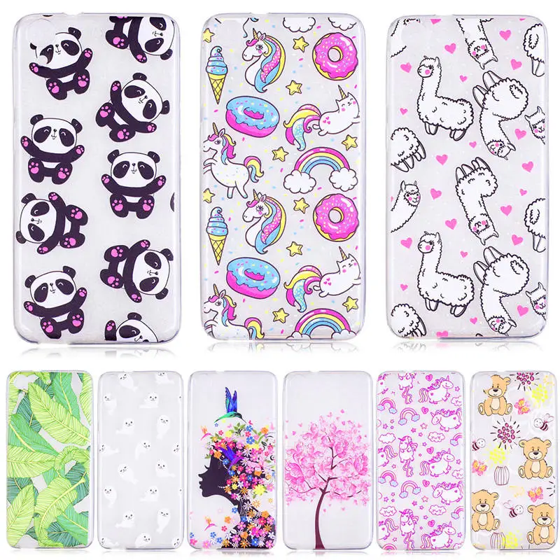 

Silicone Case For HTC 530 D530 630 D630 Transparent Animal Silicon TPU Gel Soft Back Cover Case for HTC Desire 530 D530 630 D630