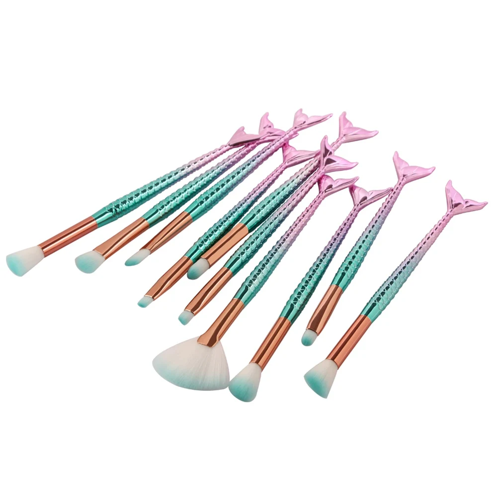 pó highlighter mistura pincéis de maquiagem kit ferramentas