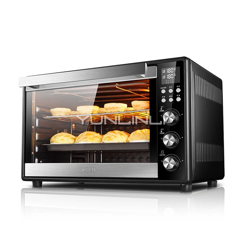 Household Multifunctional Electric Oven Intelligent Baking Oven 52L Capacity Household Baking Device E5200 Household Multifunctional Electric Oven Intelligent Baking Oven 52L Capacity Household Baking Device E5200