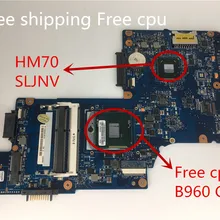 Yourui H000052740 материнская плата для ноутбука Toshiba Satelite C850 L850 основная плата SLJNV HM70 DDR3 Бесплатный процессор