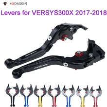 KODASKIN сцепные рычаги для KAWASAKI VERSYS-X300 VERSYS300X- Складные Выдвижные мотоциклетные Длинные рычаги