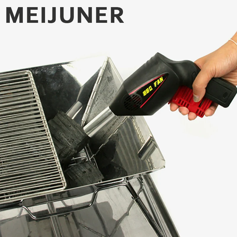 Meijuner Гриль Инструменты для барбекю наружное поддувало для барбекю Ручной пресс ручной вентилятор переносная Сушилка Воздуходувка для кемпинга MJ321