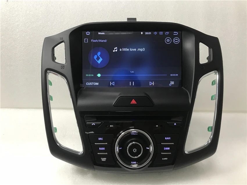 Excellent Android 9.0 Car DVD Auto Radio For Focus 2011-2017 GPS Navigation FM RDS WIFI Multimedia Audio Video Stereo 4+32GB Gift Camera 33