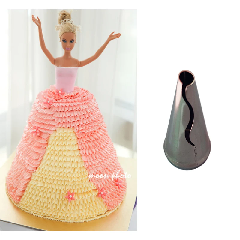 # CP2 насадка для кондитерского печенья с оборками и кремом капкейков|fondant cake decorating