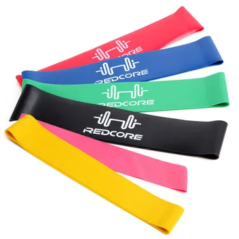 

Newly 6 Pcs/Set Stretch Band Natural Latex Strength Training Resistance Exercise Loop Bands For Home Gym Fitness 19ing