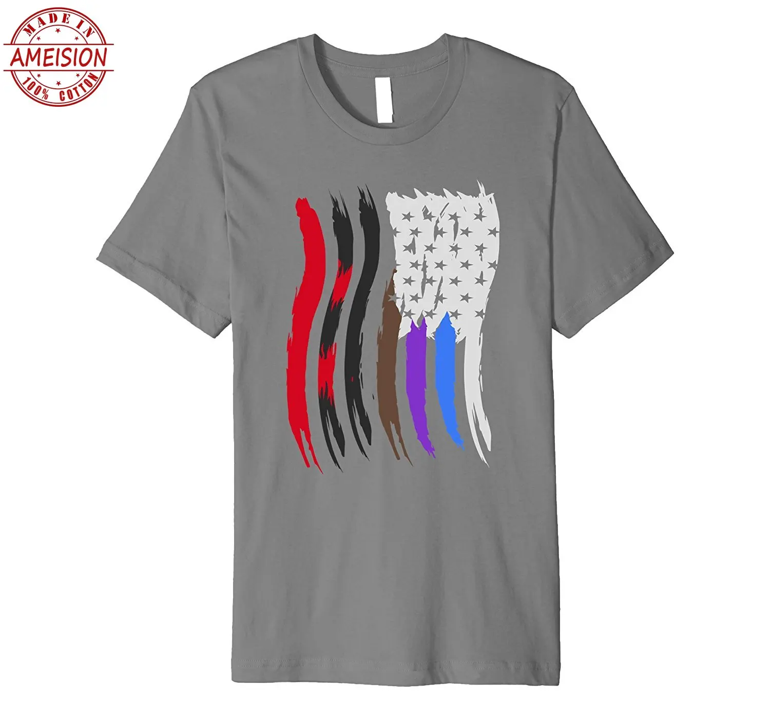 2019 New Hot Sale Men T-shirt BJJ Belt Flag for Jiu Jitsu Shirt Vertical Gift | Мужская одежда