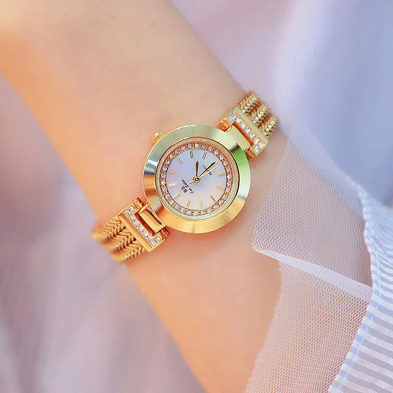 Horloge Dames роскошные золотые/серебряные часы модные женские 2019 горячая распродажа