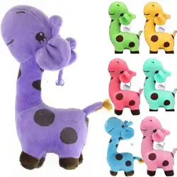 Жираф дорогой мягкие плюшевые игрушки животных Куклы маленьких День рождения подарок челнока y725
