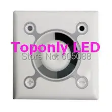 12/24 В pwm-led dimmer сенсорный интерфейс, квадратный затемнения контроллер для монохромной лампы, настенные, CE& ROHS