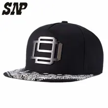 СНП 5panel черный snapback бейсболки мужчины кость плоская шляпа мужчины женщины хип-хоп кепка регулируемый один Размер 56-60см