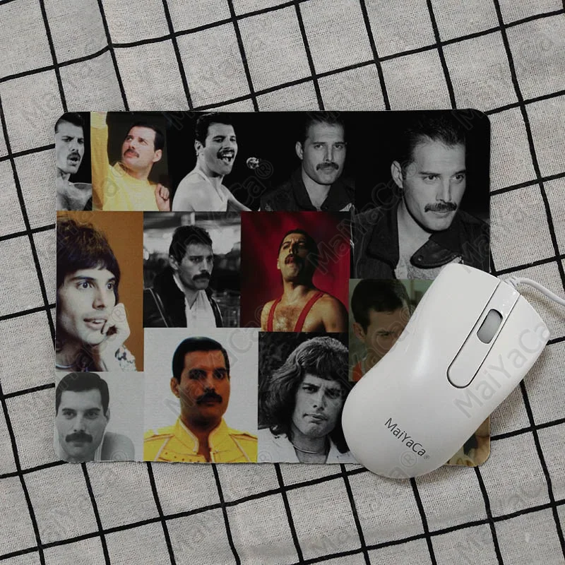 MaiYaCa Vintage Cool Freddie Mercury Customized laptop Gaming mouse pad Top Selling Wholesale Gaming Pad mouse