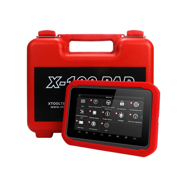 XTOOL X100 Pad2/PAd2 Pro автоматический ключ программист с EPB EPS OBD2 одометр OilRst TPMS X100 PAd 2 лучше, чем X300 pro3 - Цвет: X100 PAD