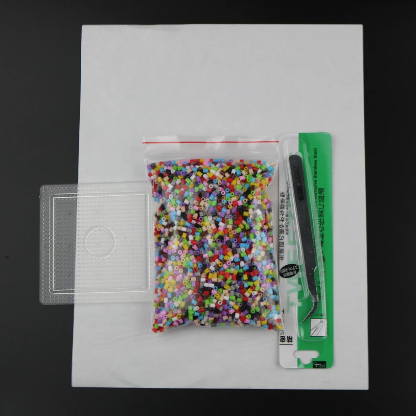 2,6 мм 4000 шт. смешанные цвета Perler бусины 5 мм Хама набор бисера предохранитель бусины Jigsaw Handmaking головоломки образования детская игрушка