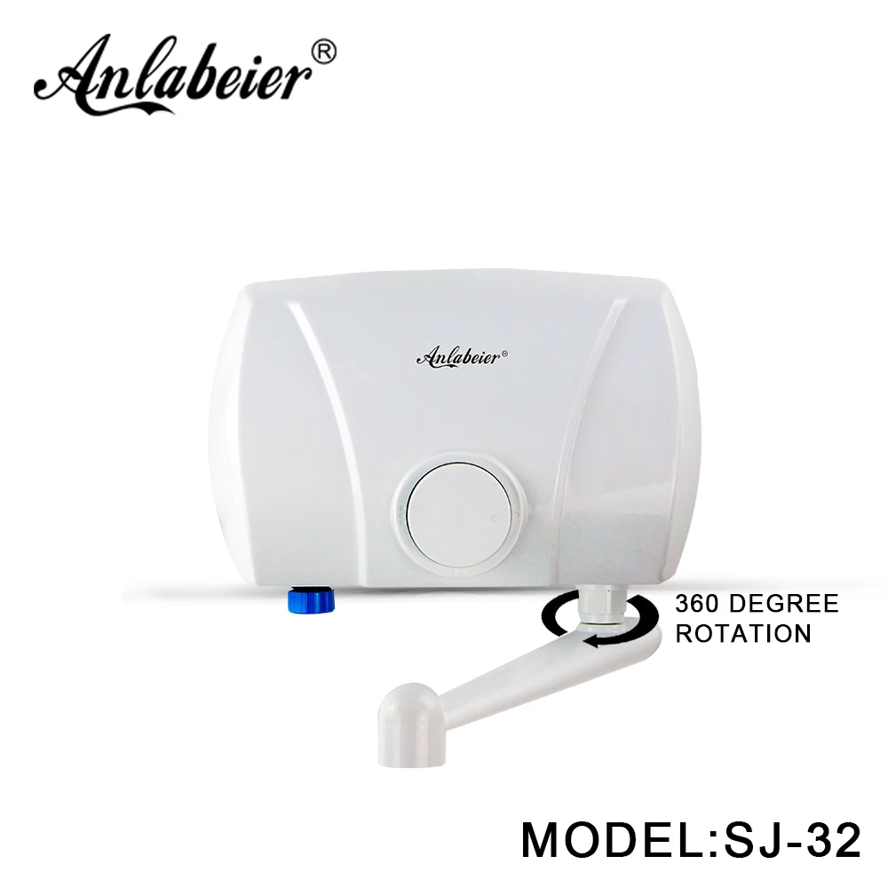 Anlabeier фирменный кухонный мгновенный Электрический проточный горячий водонагреватель для душа