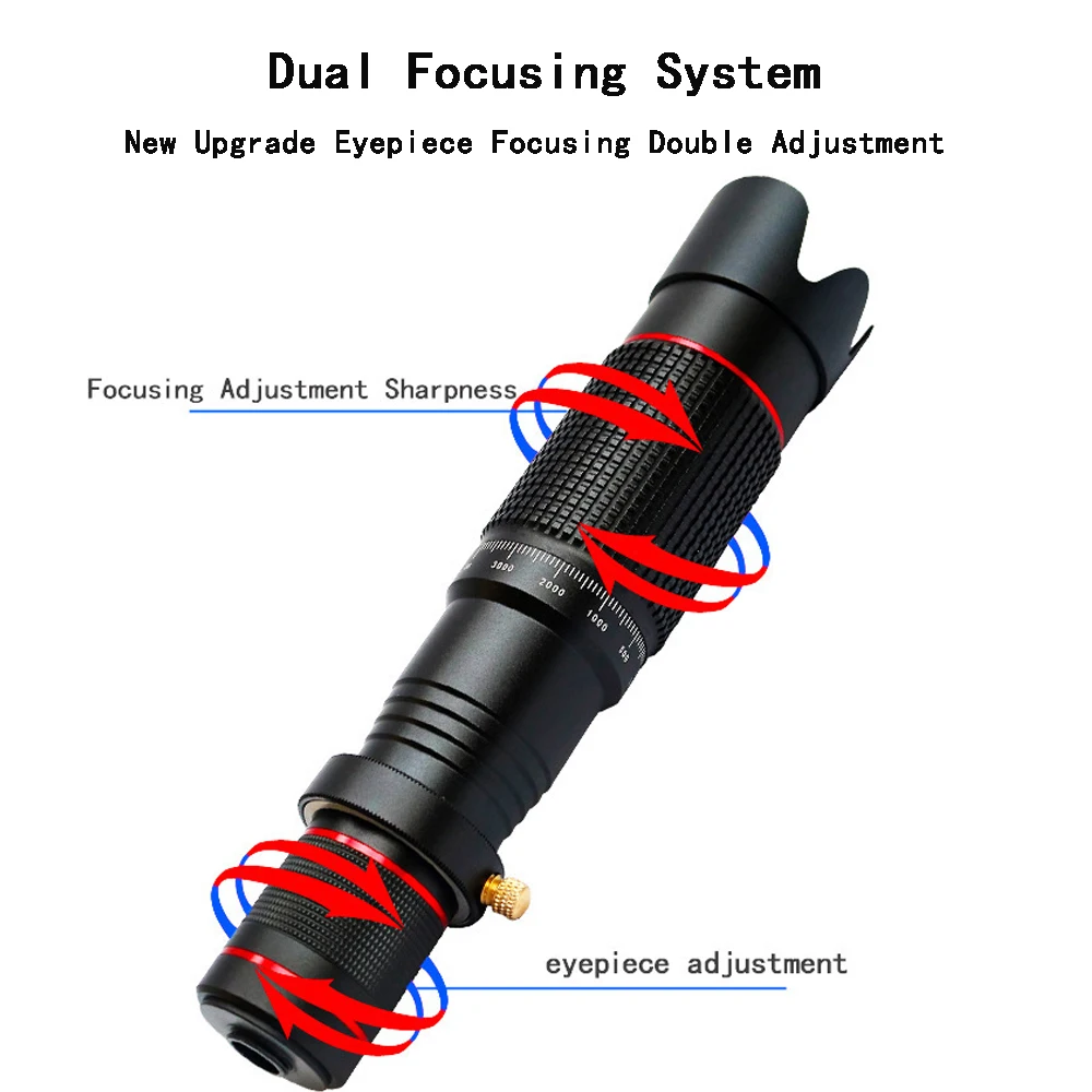 36X мобильный телефон камера телефото зум объектив HD монокуляр телескоп тренога для объектива с дистанционным затвором для всех смартфонов