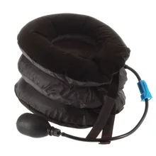 3 Layers Relax Soft Air Cervical Neck Traction Collar Relief Traction Device Headache Back Shoulder Pain Brace Massager