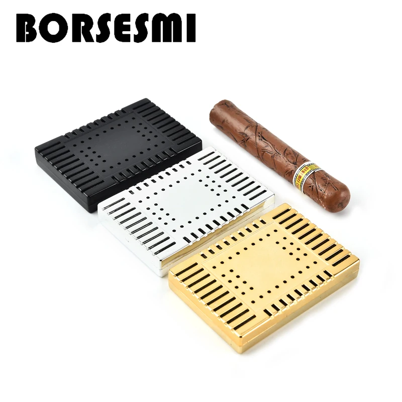 Hot sale Portable Foam Filled Cigar humidifier tobacco Humidor plastic cigar case pipe tools box pocket smoking accessories 96mm