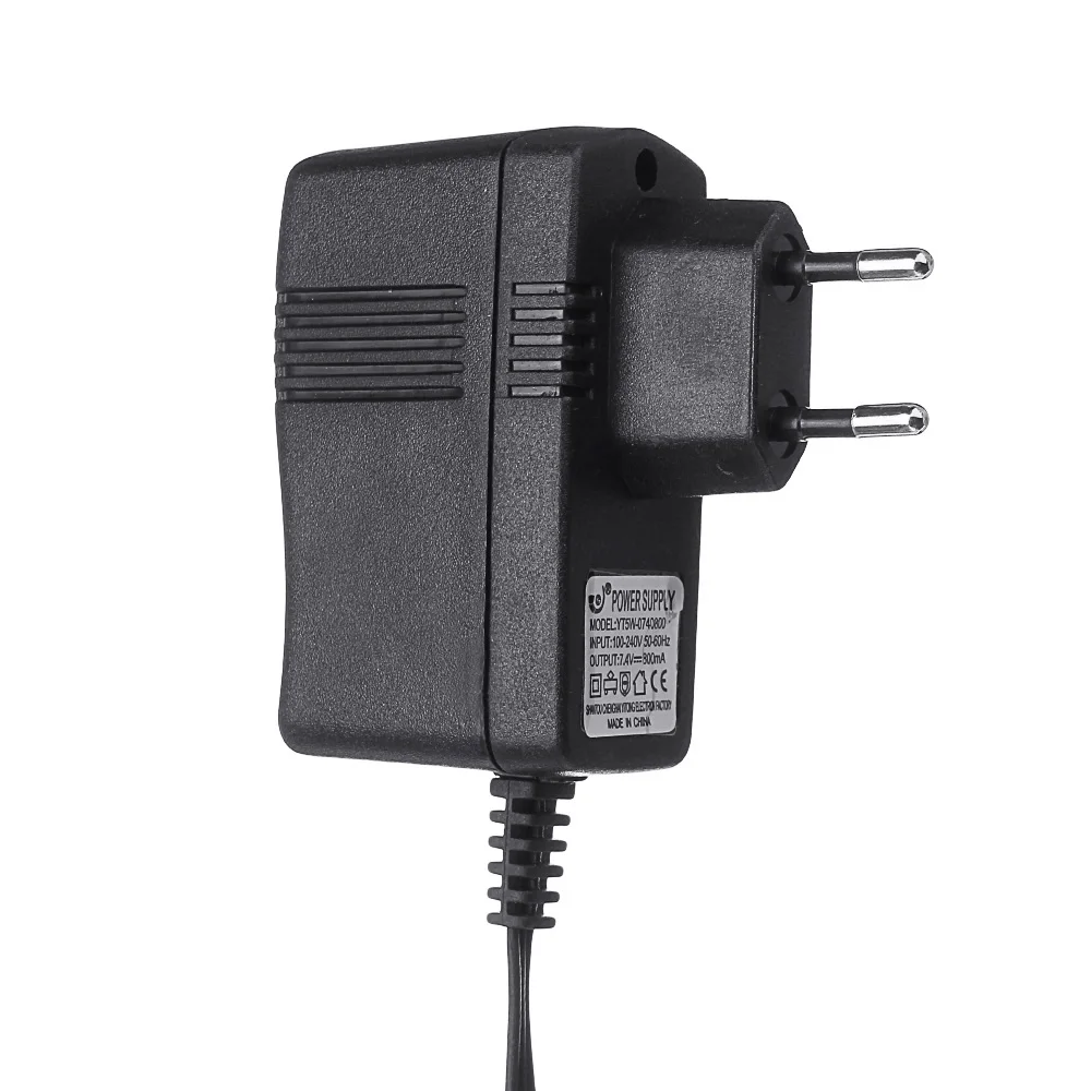 HG P104 P402 P403 P404 P407 P601 P801 P802 1/10 1/12 Rc автомобиль Запчасти 7,4 V 800 мА/ч, ЕС Зарядное устройство WE0021