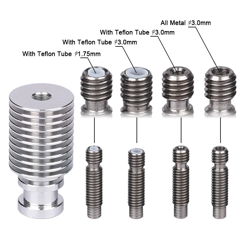 3D V6 принтер J head hotend охлаждающий вентилятор для 1 75 мм/3 мм прямой нити экструдер 0 3/0