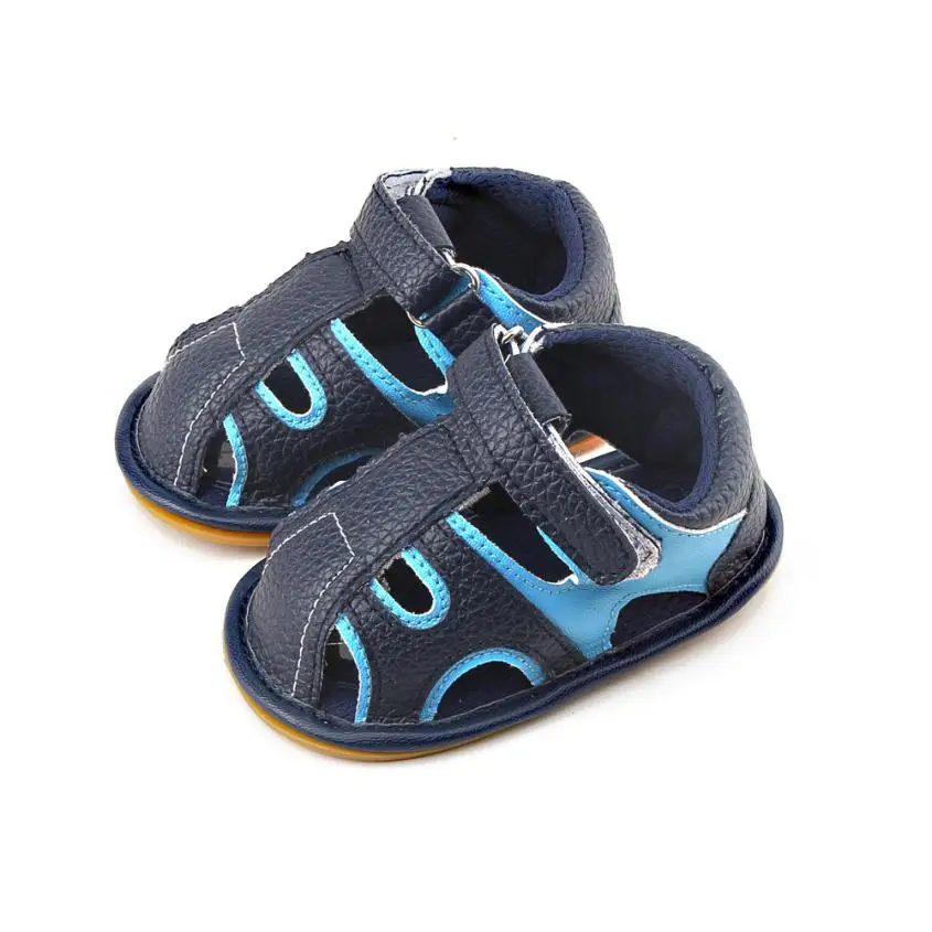 TELOTUNY Summer Kids Shoes Closed Toe Toddler Boys Sandals Baby Boys