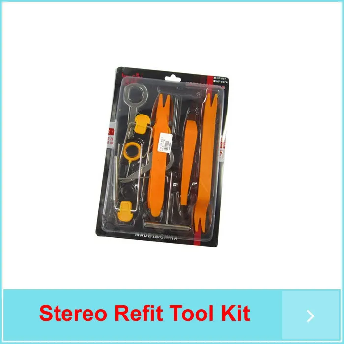 12pcs Car dvd player Stereo Refit Tool Kit Interior Plastic Trim Panel