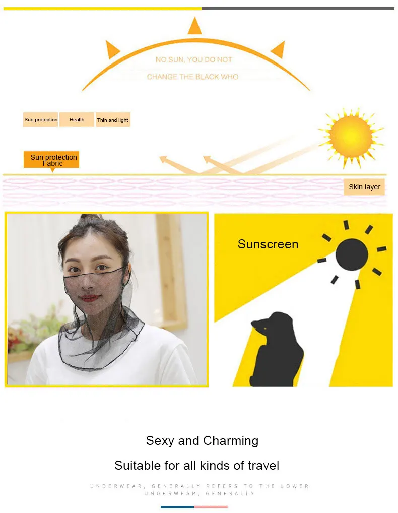 Sparsil Для женщин лето, Защита от Солнца маска для рта и лица дышащие пыленепроницаемый Складная кольцо шарф 2 предмета покрытие для защиты от