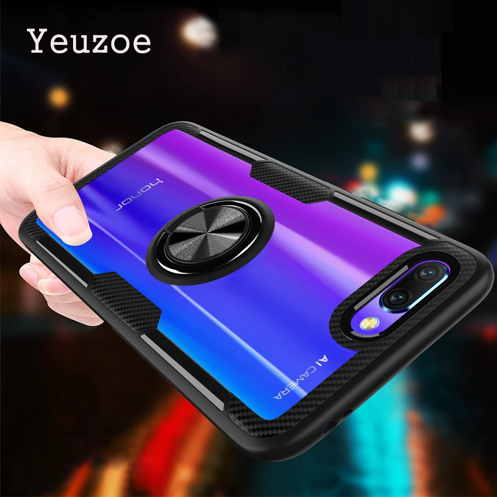 Yeuzoe Fashion Clear phone cover For Huawei honor 10 Cases Soft Silicon Cover huawei honor10 coque capa |