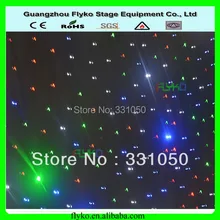 3x4 м в сложенном состоянии и гибкий Звездный светодиодный занавес