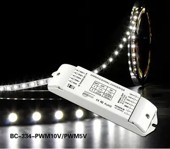 

BC-334-PWM5V 4 channels 0/1-10V to PWM 5V LED dimming signal converter signal driver