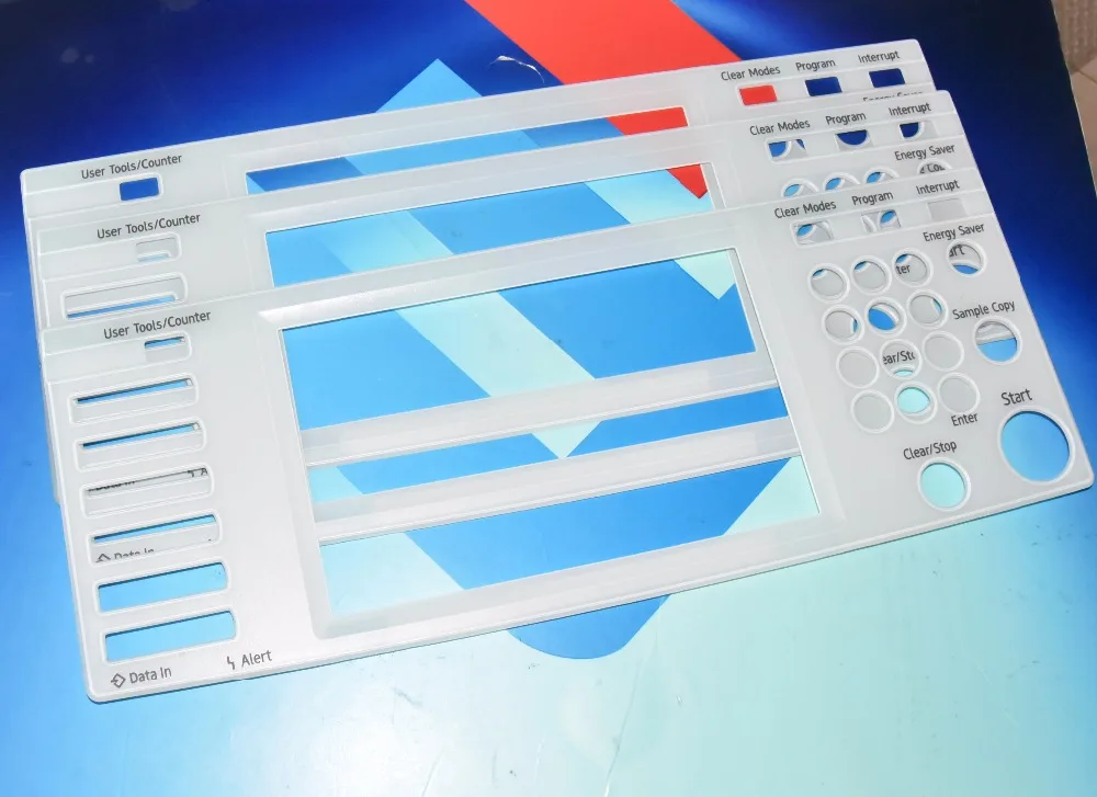 Compatible for Ricoh Aficio 1060 1075 2060 2075 MP6500 7500 8000 Operations Console Panel Plastic panel Copier Display Cover (1)