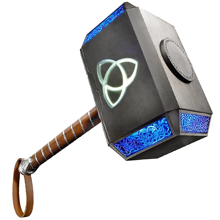 Marvel Legends Mjolnir электронный светодиодный 1:1 молоток Рождественский подарок Молот